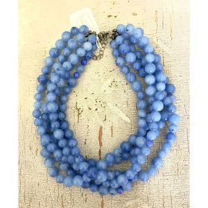 Vintage Lucite Beaded Sylvie Statement Necklace